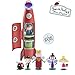 Ben & Holly Little Kingdom - Elf Rocket Playset with sounds and 6 figures Gift Set