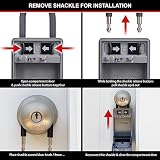 Master Lock 5480EURD Key Safe with New Design, Large Capacity, Shackle view 10