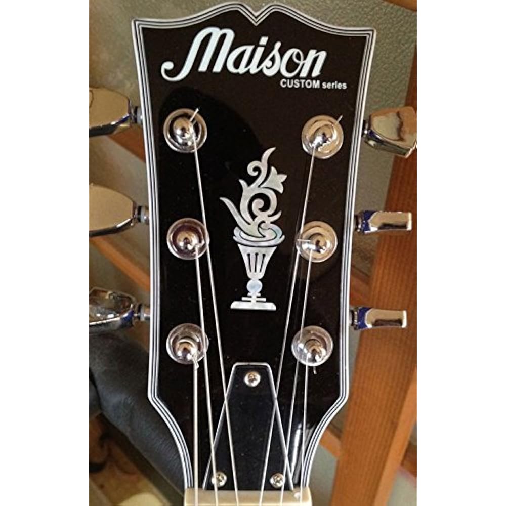 Guitar & Bass Accessories Inlay Sticker Decal Headstock MOP Theme