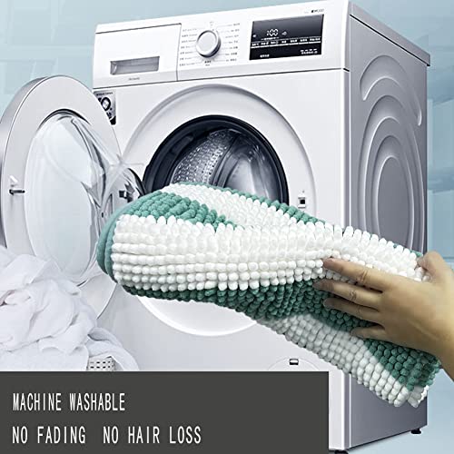 2PC Super Cozy Shaggy Chenille Bathroom Rugs ,19\