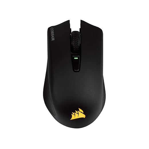 Corsair Harpoon Wireless Rechargeable Gaming Mouse, RGB Wireless, 10,000 DPI Optical Sensor