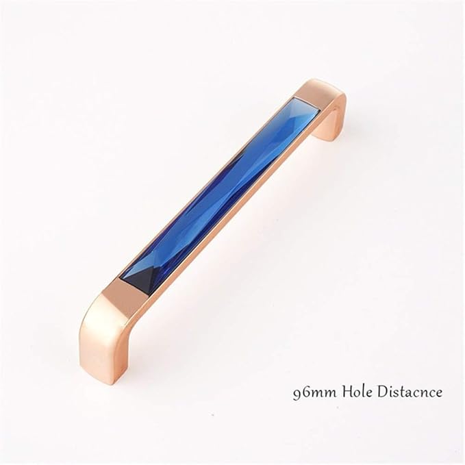 Geeyu 96 Dressing Table Handle, 96/128mm Crystal Handle