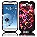 Colorful Hearts Design Hard Case Cover for SamsungGalaxy S3 i9300