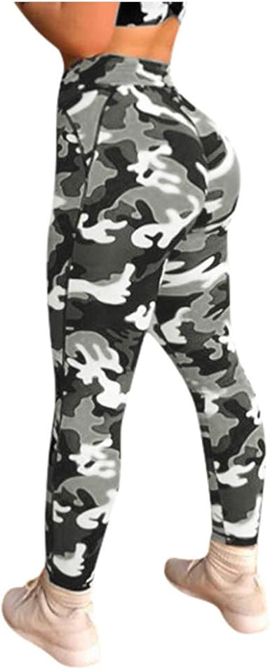 women's camo workout leggings