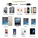 Flebi 1 Feet Short Lightning to USB Cable Nylon Braided Apple Charger for iPhone iPad iPod (4 Pack)