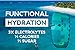 RECOVƎR 180 Hydration Drink for Functional Performance, Sports and Everyday Electrolytes Beverage, 16 Ounce (12 Pack, Blood Orange)