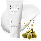 NATURAL DERMA PROJECT Green Caper Deep Hydration Cream (80ml / 2.70 Fl oz) Calming, Soothing, Panthenol, Hydrating for Sensitive and Dry Skin, Face Moisturizer, NDP
