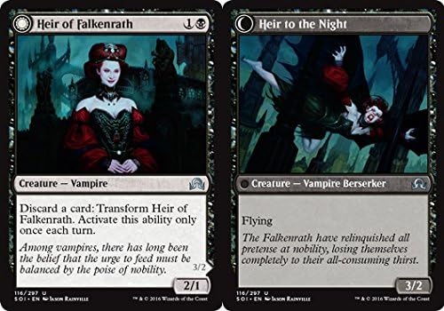 Magic The Gathering - Heir of Falkenrath // Heir to The Night - Shadows Over Innistrad