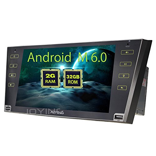JOYING for Toyota Camry Stereo Android 6.0 2GB Car Radio 2 Double Din GPS Navi Navigation 9" Big Touch Screen Car Receiver Bluetooth Head Unit for Camry 2006-2011 Basic Models