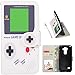 LG G Stylo Case, UrSpeedtekLive LG G Stylo Wallet Case, Premium PU Leather Funny Case Flip Cover with Card Slots & Stand for LG G Stylo, Game boy Pattern