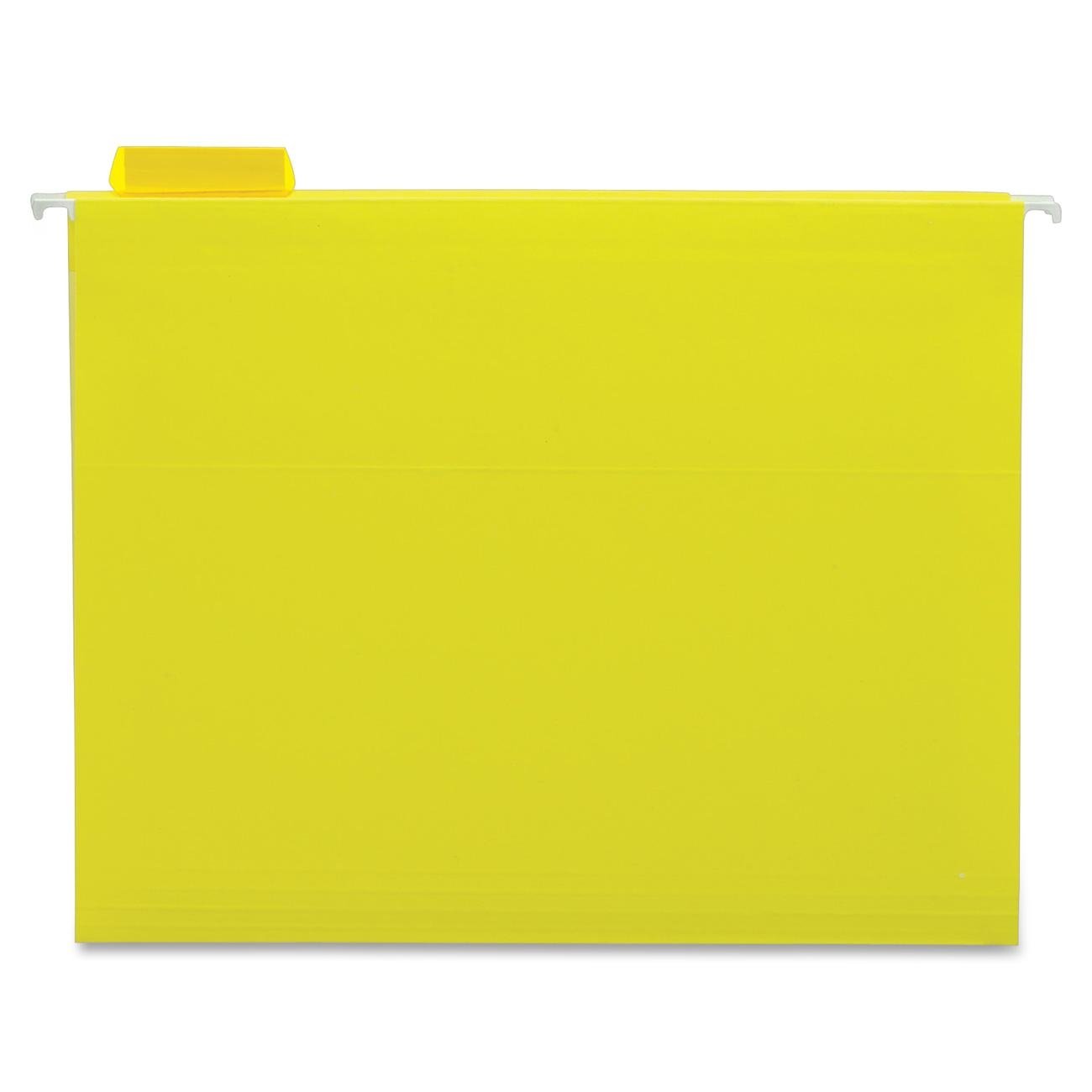 GlobeWeis/Pendaflex Hanging File Folders, 1/5 Cut Clear