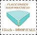 Elegant Comfort Luxurious Premium Quality 1500 Thread Count Wrinkle and Fade Resistant Egyptian Quality Microfiber Multi-Ruffle Bed Skirt - 13inch Drop, King, White