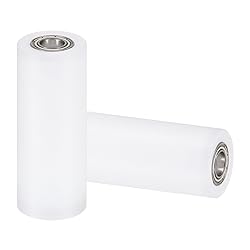 uxcell 2Pcs Nylon Roller Wheel with