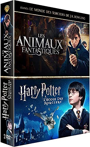 Coffret Harry Potter à l'école des Sorciers + Les Animaux Fantastiques – DVD