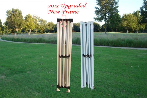 DELTA Canopies 10'x15' Pop up Canopy Wedding Party Tent Gazebo EZ UP Orange - F Model Commercial Frame