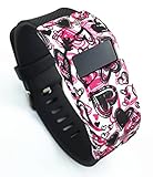 Band Cover for Fitbit Charge/Fitbit Charge HR Slim Designer Sleeve - Band Cover (Flower-07)