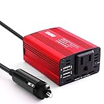 150W Car Power Inverter Charger DC 12V to 110V AC Converter with 3.1A Dual USB Charger Soyond