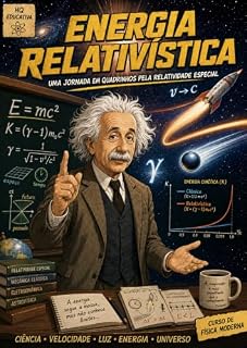 Livro Energia Relativística: Da Mecânica Clássica à Relatividade Restrita em Quadrinhos (Série em HQ: Aventuras na Física Moderna Livro 8)