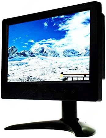 Uphig HD 7inch TFT LCD Monitor 1204600 VGA BNC Video Audio HDMI Input with Loudspeakers For PC CCTV Cam VCD DVD