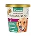 NaturVet – Glucosamine DS Plus - Level 2 Moderate Care – Supports Healthy Hip & Joint Function – Enhanced with Glucosamine, MSM & Chondroitin – for Dogs & Cats–70 Soft Chews
