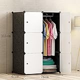 KeMei Portable Wardrobe for Hanging