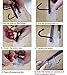 EigPluy Mug Holder Under Cabinet Adhesive Cup Hooks Drilling Free Coffee Cups Holder Kitchen Utensil Storage Shelf Ties Belts Scarf Hanging Rack