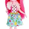 Enchantimals-FXM73-Bree-Bunny-Doll-and-Twist-Figure-Multi-Colour Enchantimals Bree Bunny Doll & Twist Figure, 6-inch small doll, with long pink hair, animal ears and tail, removable…