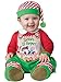 InCharacter Costumes Baby's Santa's Lil' Helper, Red, Medium
