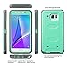 Note 5 Case, Galaxy Note 5 Case, ULAK Hybrid KNOX ARMOR Heavy Duty Shockproof Dual Layer Protective Case for Samsung Galaxy Note 5 Device (Green)