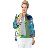 IC Collection Mixed-Media Asian Flair with Flower Jacket