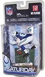 McFarlane Toys NFL Sports Picks Series 24 Action Figure Jeff Saturday (Indianapolis Colts) Blue Jersey Bronze Collector Level Chase