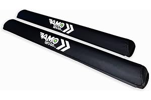 VAMO LET'S GO... Vamo Black 30" Rack Pad for Surf Board, Kayak, Canoe and SUP, Rack Pads with PVC UV Duraskin - AERO BAR
