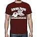 Schrute Farms Beets Bed and Breakfast Tshirt The Office (Large, Maroon)