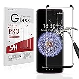 Galaxy S9 Screen Protector,Galaxy S9 Tempered Glass,Thinkcase [HD Sensitive] [Case Friendly] 9H Hardness Tempered Glass Screen Protector for Galaxy S9