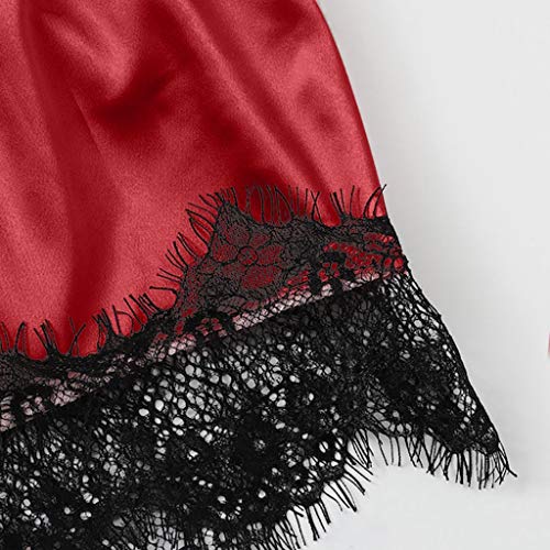 Plus Size Lingerie Nightgown Lace Sleepwear for Women Set Satin Bra Sexy Underpant Siamese Bodysuit Babydoll