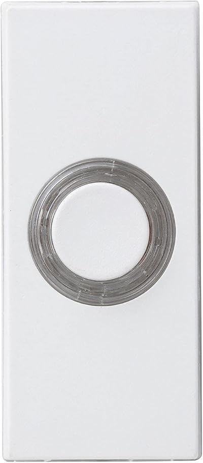 Honeywell Home D534WE Lightspot Wired Illuminated Bell Push White Fixings IP40