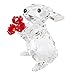SWAROVSKI Rabbit with Roses Figurines