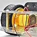 Makerfire 4-wheel Robot Smart Car Chassis Kits Car Model with Speed Encoder for Arduino