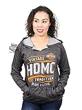 Harley-Davidson Womens Only a Biker Knows HDMC B&S Pullover Hoodie