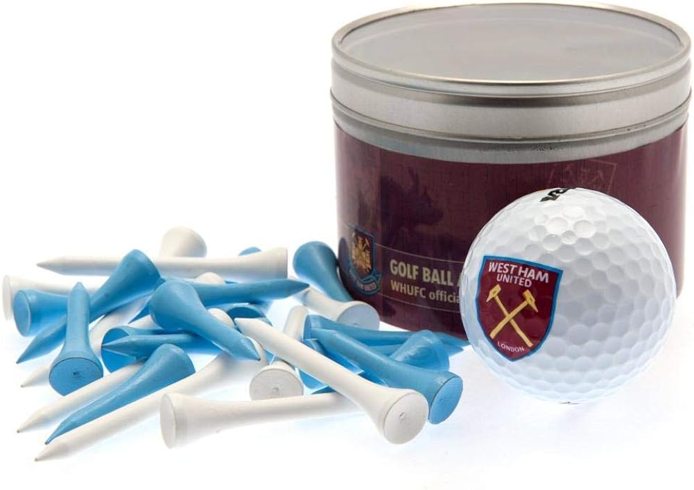 West Ham United FC Golf Ball And Tee Set Amazon.co.uk Clothing
