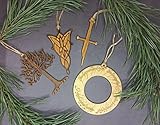 Fantasy Lord Of Ring Inspired Christmas Ornament