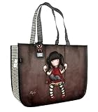 Santoro Gorjuss Shopper Tote Bag, Ruby