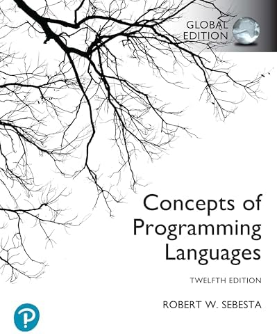 Concepts of Programming Languages (11th Edition): 9780133943023