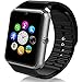 Smart Watch GT08 Bluetooth with 16GB SD Card and SIM Card Slot for Android Samsung S5 S6 Note 4 5 HTC Sony LG and iPhone 5 5S 6 6 Plus Smartphones (Sliver)