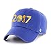 '47 NBA Golden State Warriors Adult 2017 Champions Clean Up Adjustable Hat, One Size, Royal