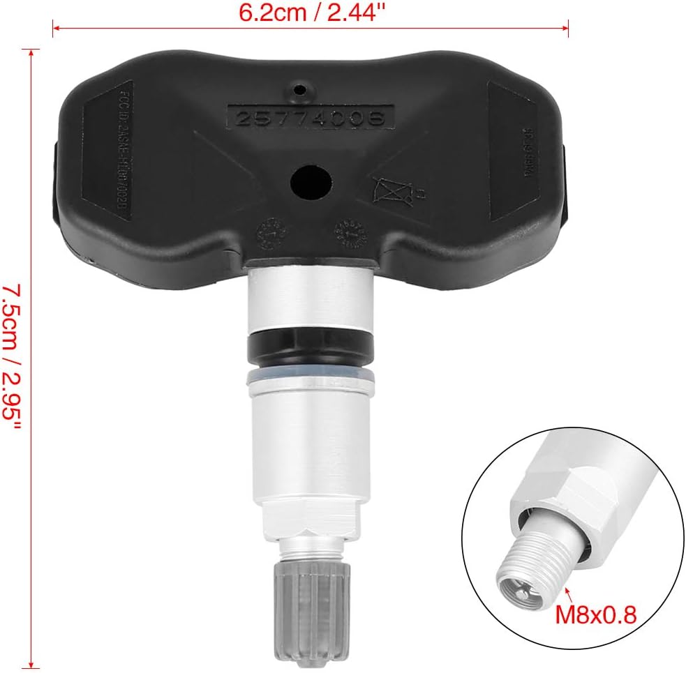 AUTOHAUX X 25774006 Trailblazer Chevrolet for 315MHz Sensor TPMS Sensor