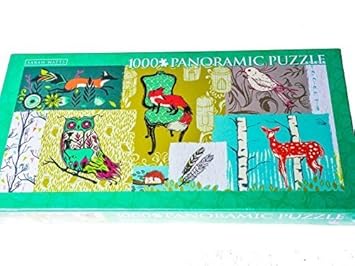 Sarah Watts Panoramic Jigsaw Puzzle 1000 Piece Mystic Forest By