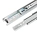 uxcell 9-Inch Cold Rolled Steel Drawer Slides, Full Extension Ball Bearing Slide Track Rail 39mm Wide 55lb Capacity 1 Pair