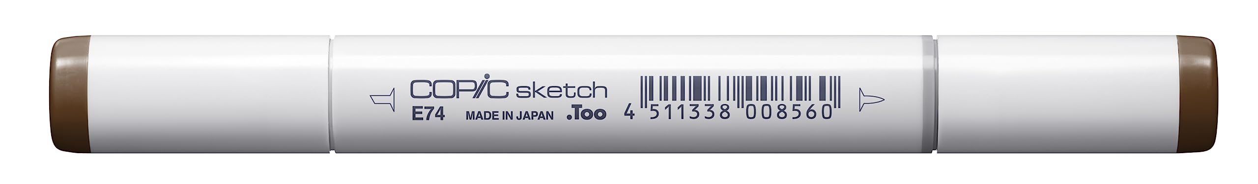 COPIC Sketch Coloured Marker Pen - (E-74) Cocoa Brown, For Art & Crafts, Colouring, Graphics, Highlighter, Design, Anime, Professional & Beginners, Art Supplies & Colouring Books — image 1