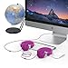 Kids Headphones,AILIHEN HD850 Volume Limiting On Ear Headset with SharePort and Microphone, Children Headphones for Kids, Computer Tablets Laptops Android IOS Smartphones Cellphones (Purple)